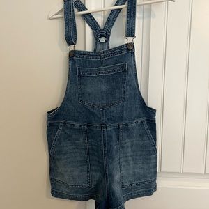 Aerie Werk & Play Denim Shortalls